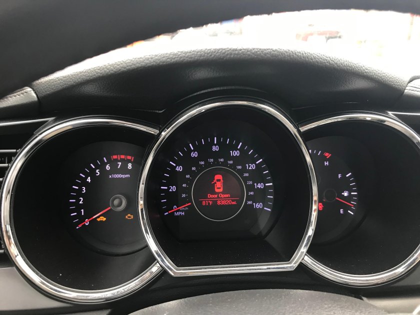 Kia Optima приборная панель