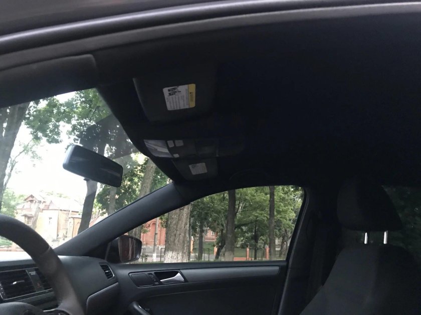 Черный потолок Джетта 6