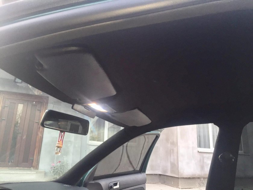 Фольксваген гольф 4 черный потолок