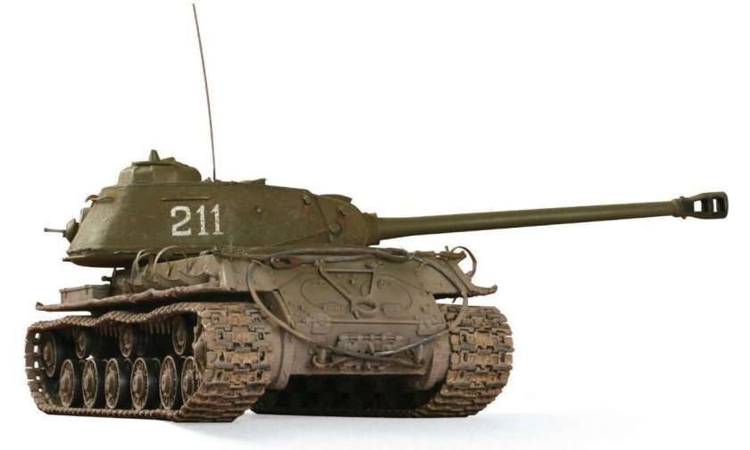 Сборная модель танка ИС 2