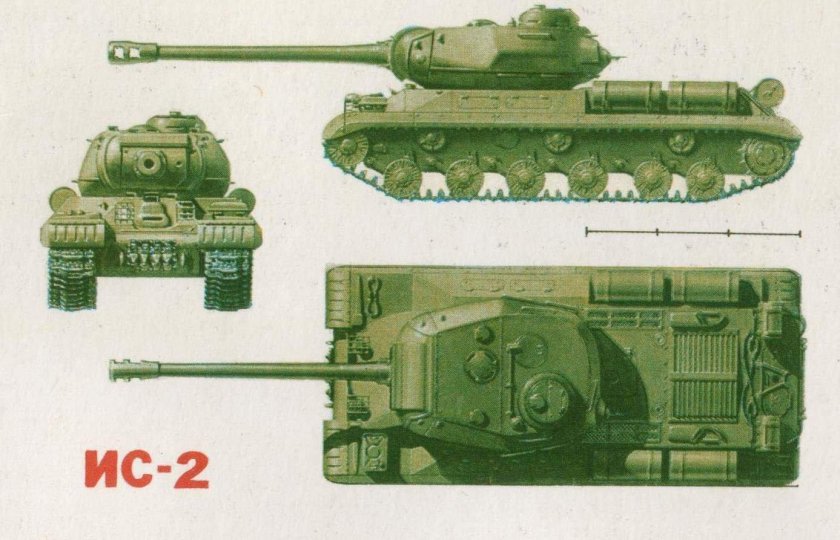 Танк ИС 2 1944
