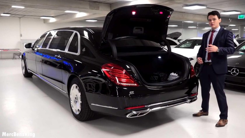 Mercedes Maybach s600 Pullman Guard