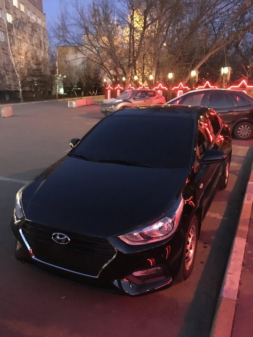 Черный Солярис 2021 тонированный