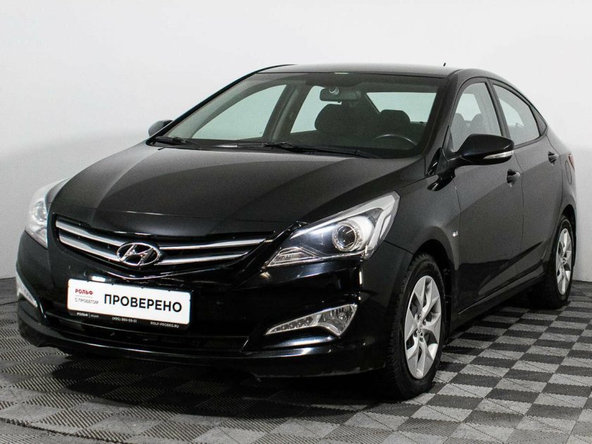 Хендай солярис черная