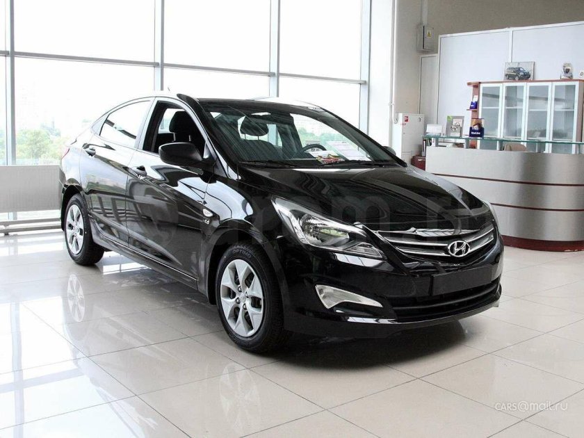 Хендай Солярис 2014 черный