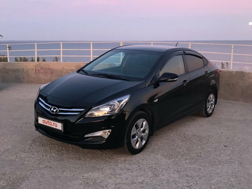 Солярис 2016 черный