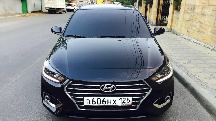 Hyundai Solaris 2022 черный