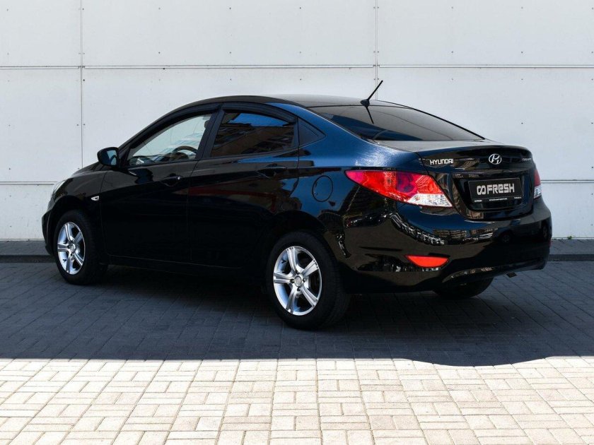 Хендай солярис черная