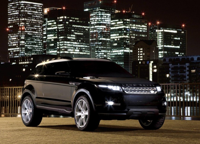 Range Rover черный