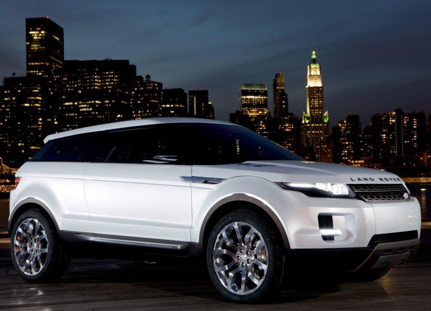 Рендж Ровер Эвок белый