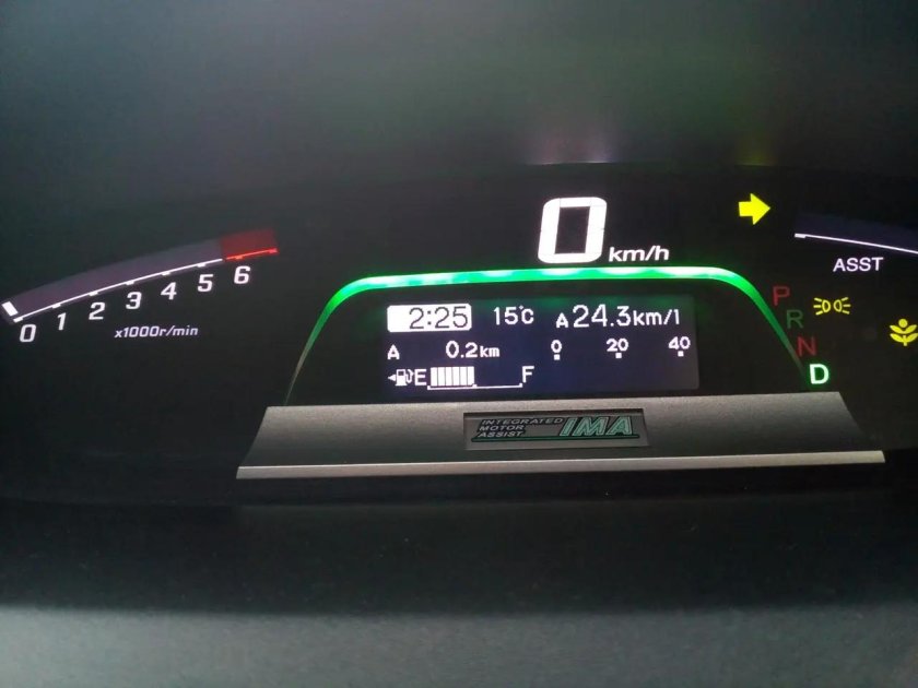 Приборная панель Honda freed Hybrid