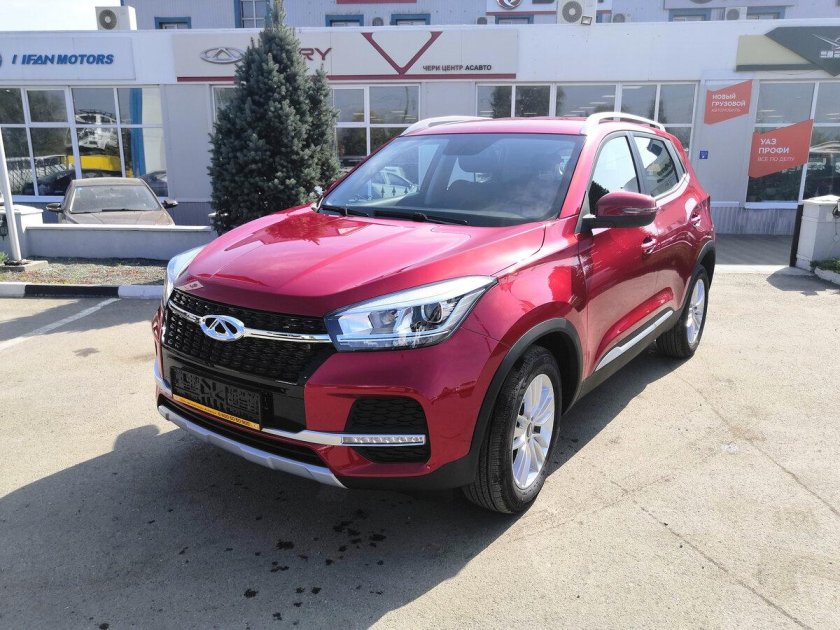 Чери Тигго 4 красный