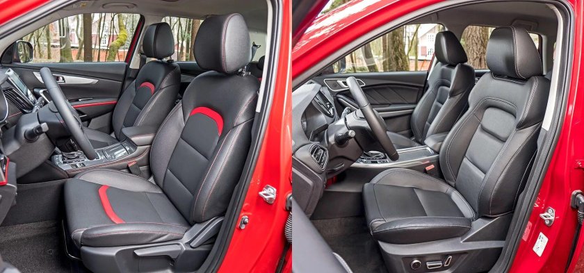 Chery Tiggo 7 сиденье