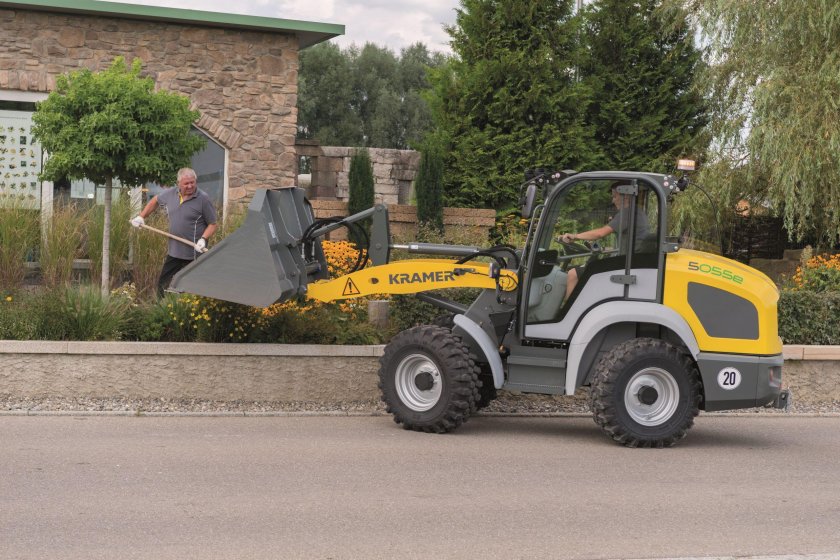 Kramer 5055e – фронтальный погрузчик