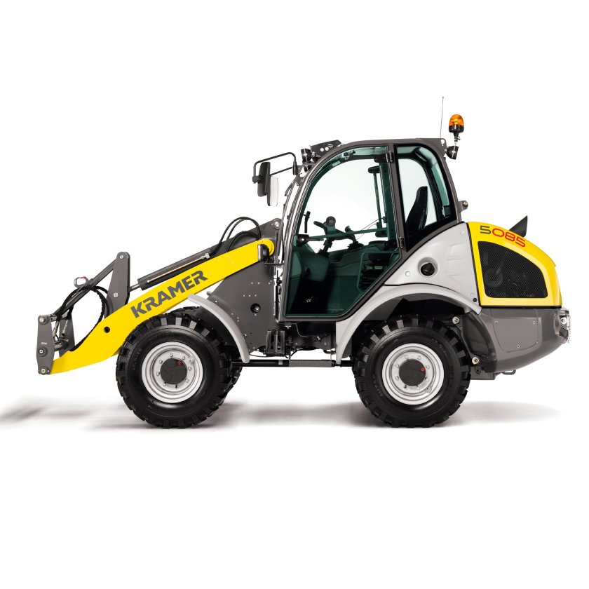 Мини фронтальный погрузчик Kramer