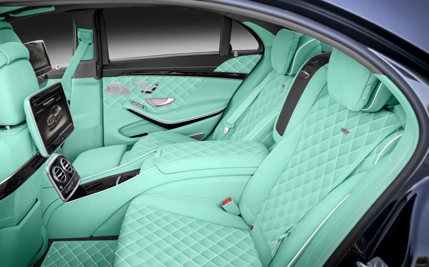 Салон Бентли алькантара