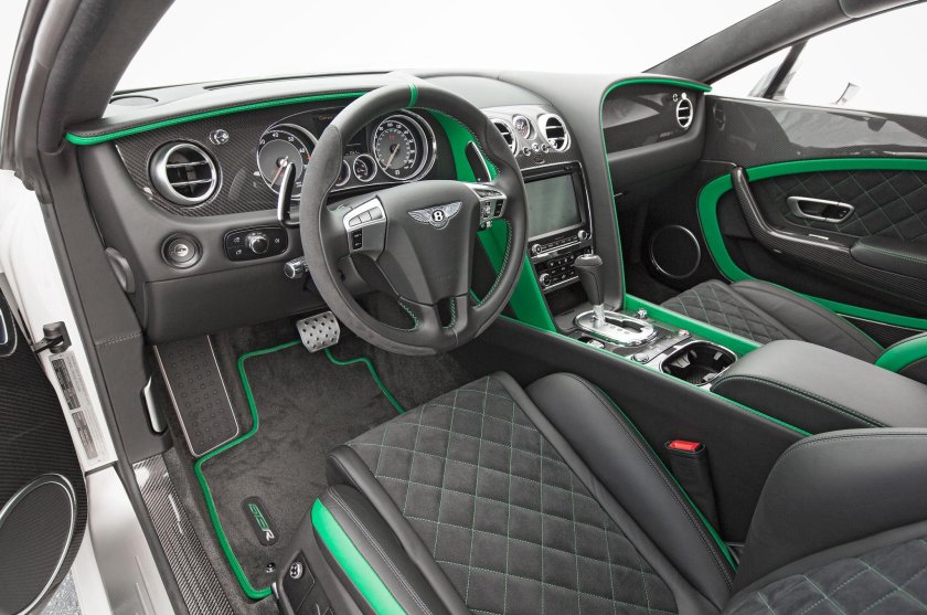 Bentley Continental gt салон