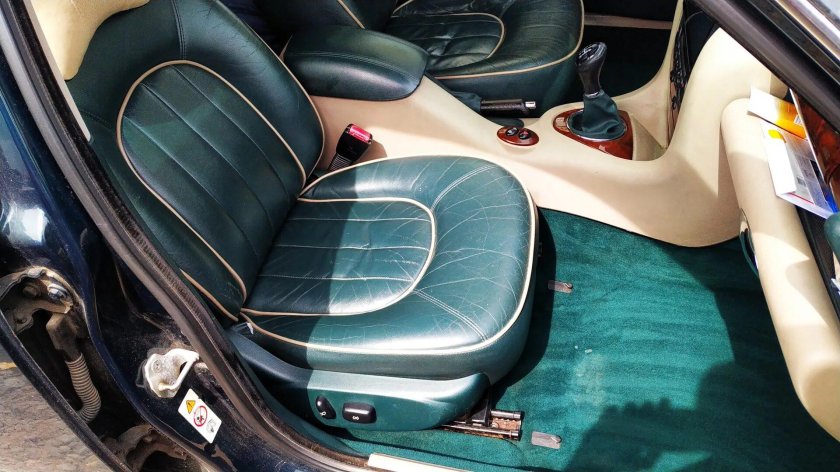 Rover 75 зеленый салон