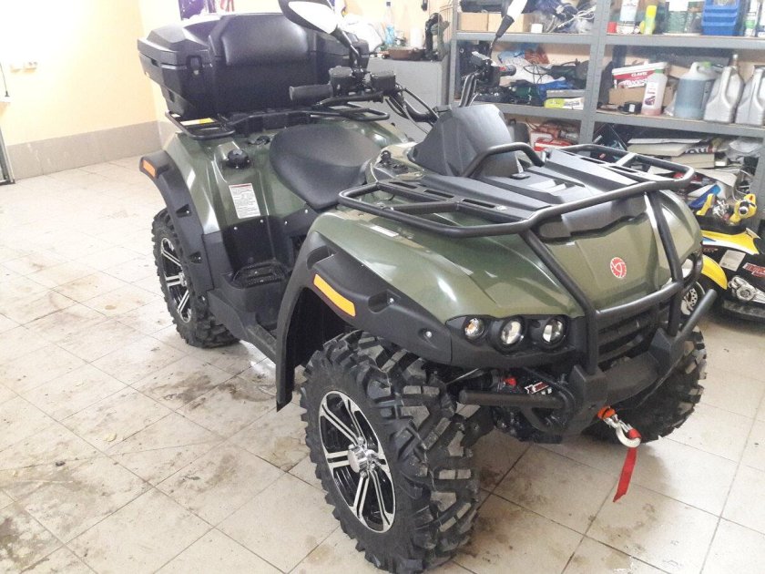 Квадроцикл русская механика РМ 650-2