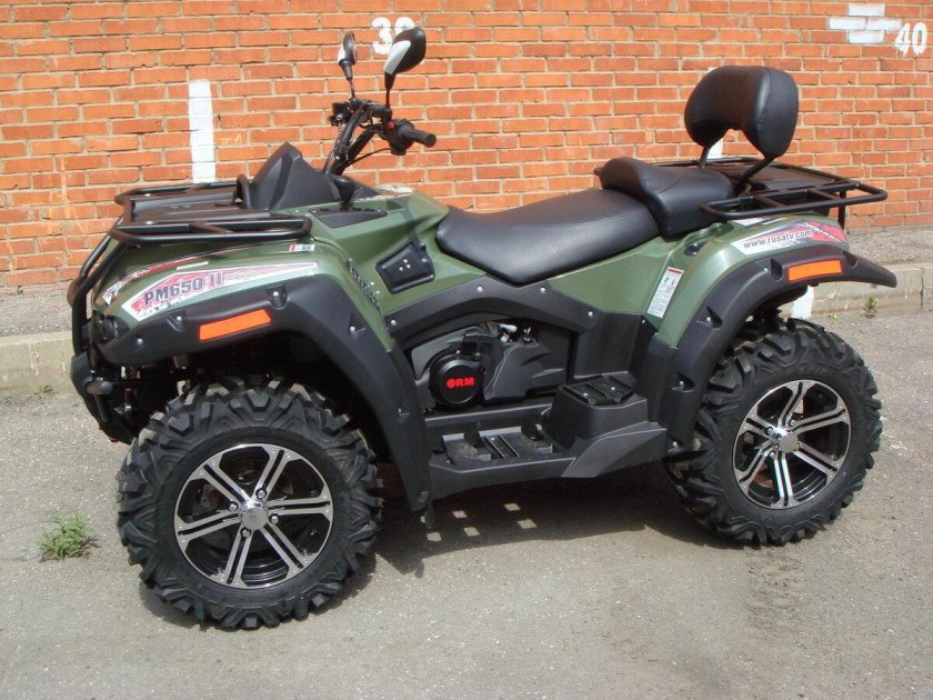 Квадроцикл русская механика РМ 650-2