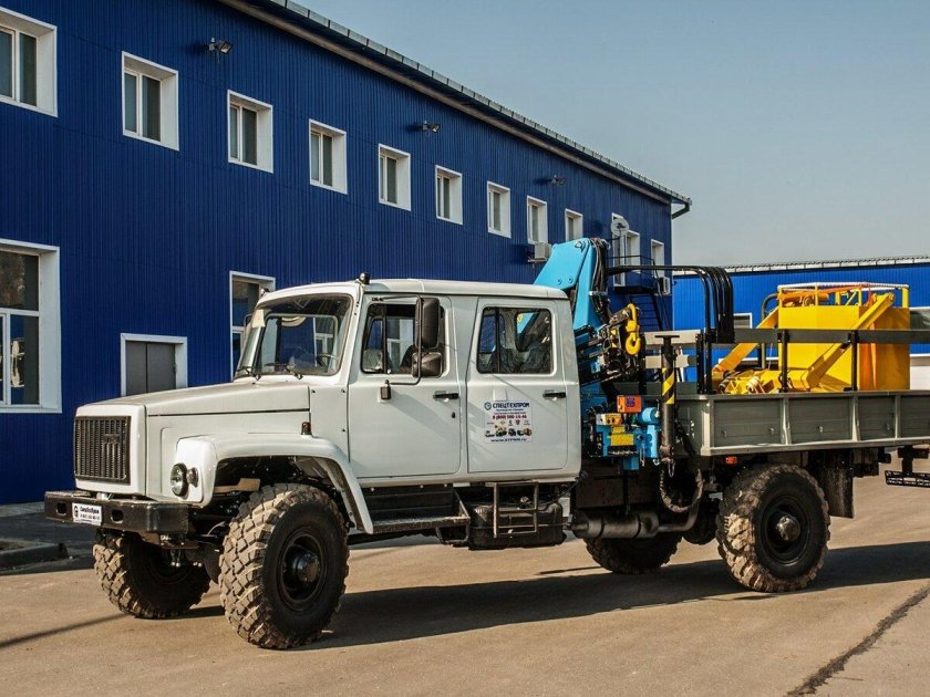 Газ 3308 с кму