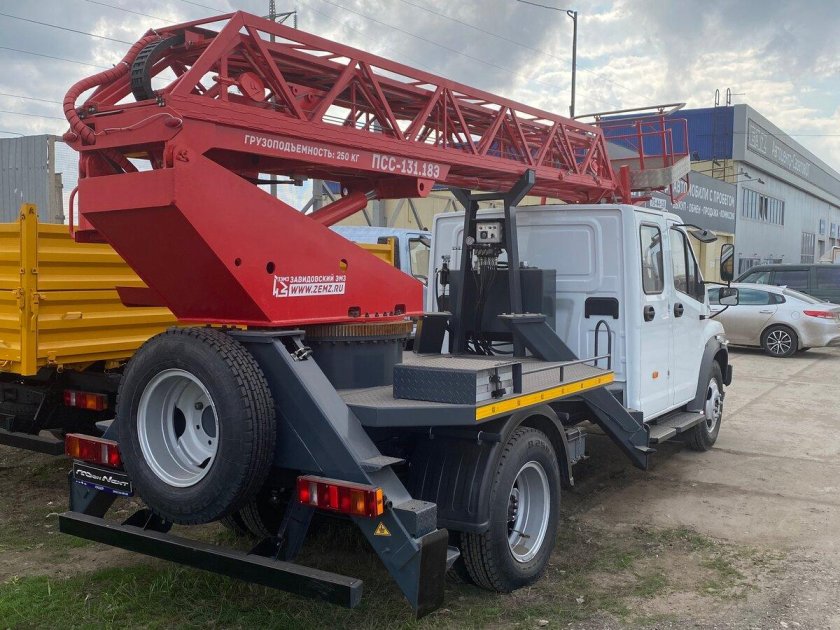 Автовышка псс-131.18э газон некст