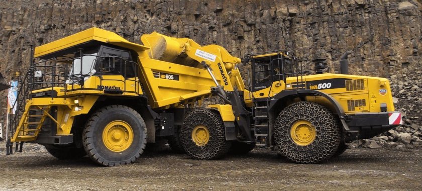 Карьерный погрузчик