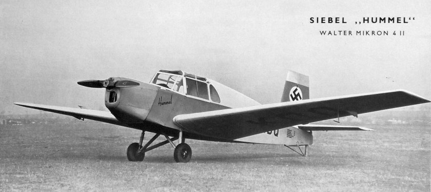 Немецкий самолет Зибель си 204