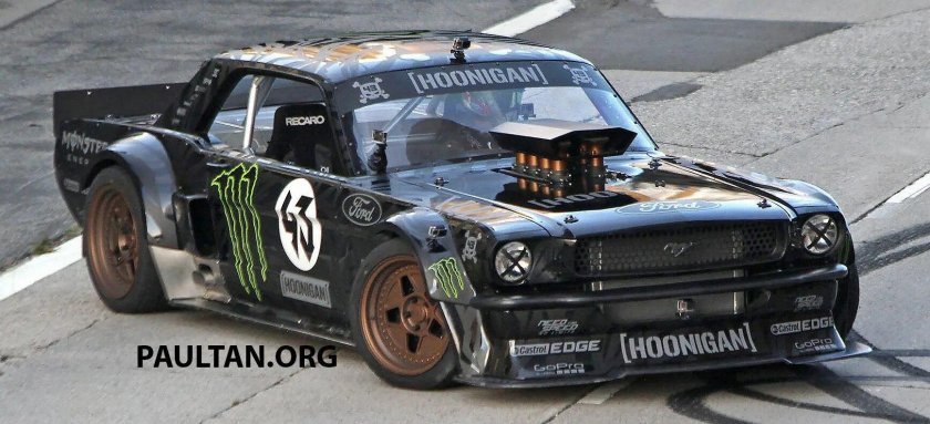 Кен блок форд мустанг