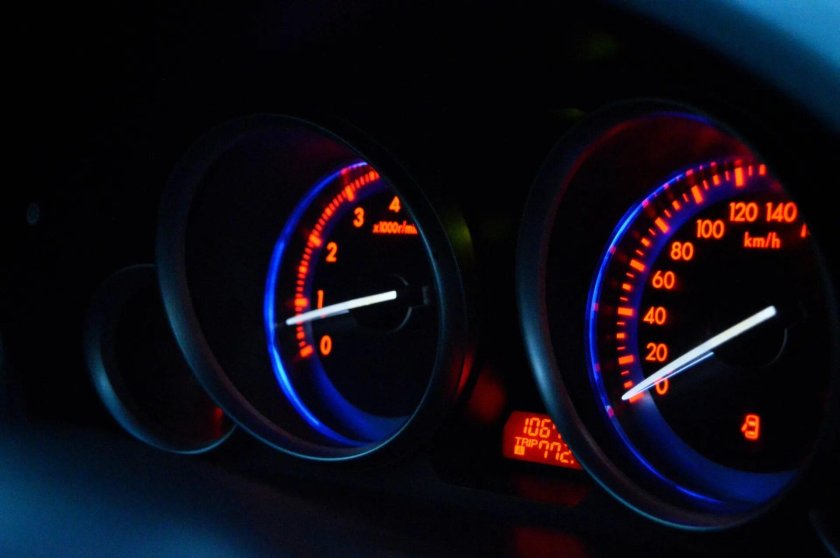 Mazda 6 GH приборная панель