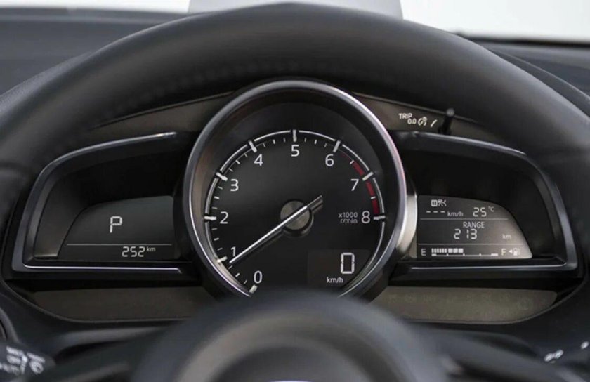 Мазда 3 2014 года панель приборов