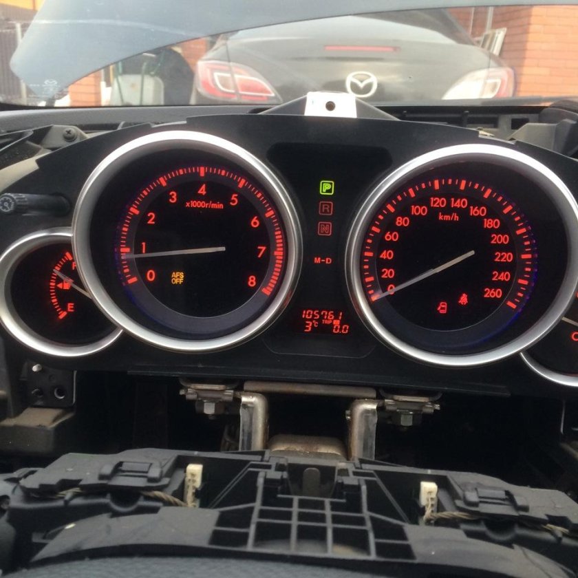 Приборная панель мазда 6 gh