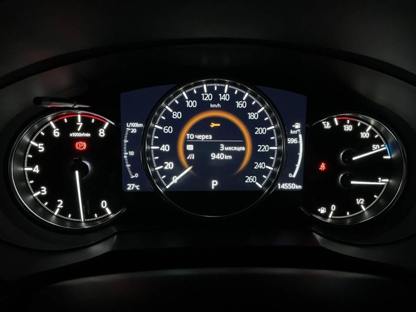 Mazda 6 GJ приборная панель