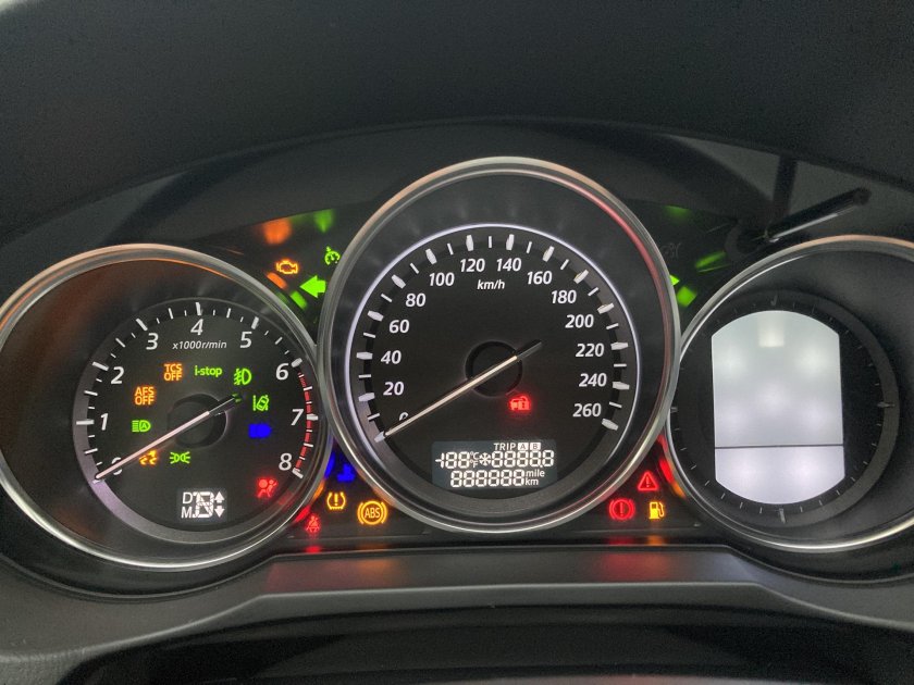 Mazda cx5 приборная