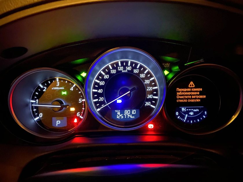Mazda cx5 приборная
