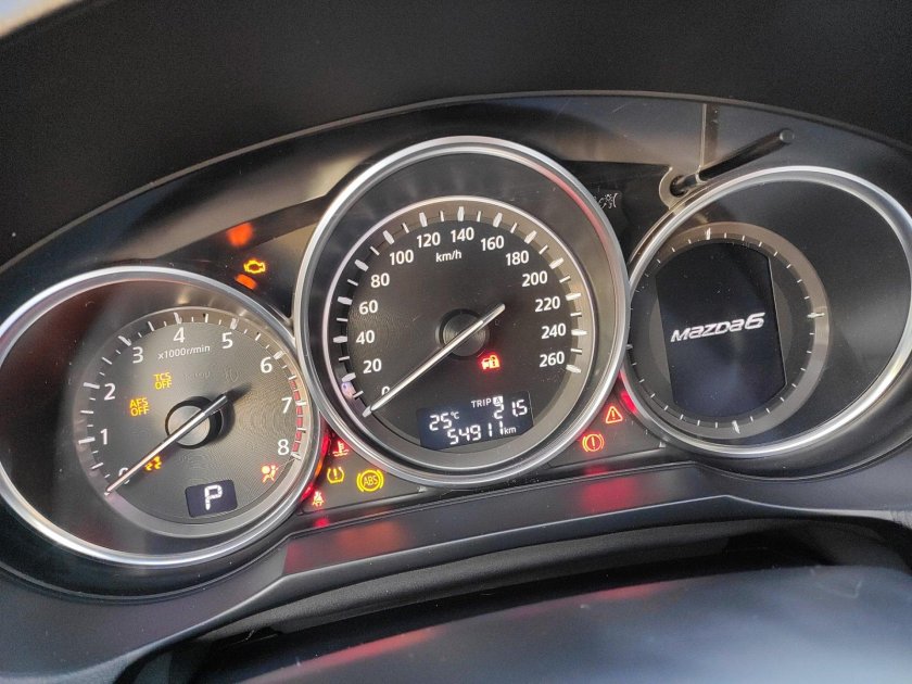 Mazda cx5 приборная