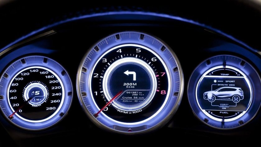 Приборная панель Мазда cx7