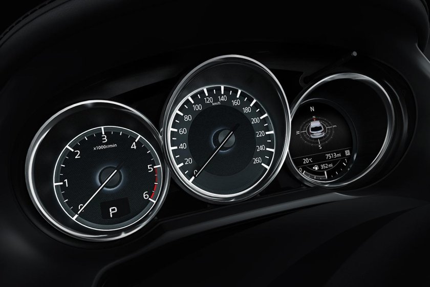 Приборка Мазда 6