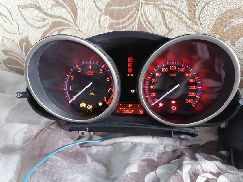 Приборная панель мазда 6 gh