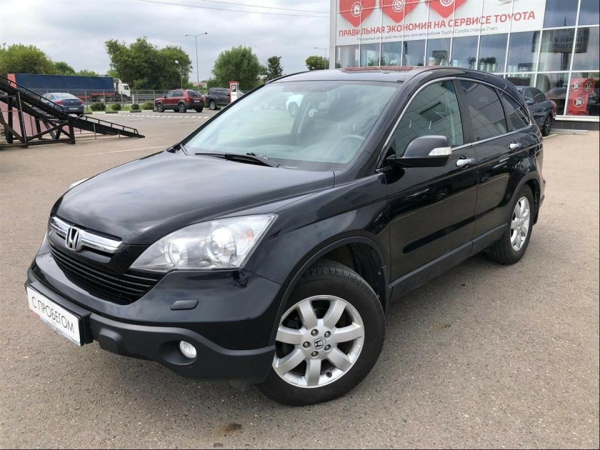 Honda CR-V 2008 черная
