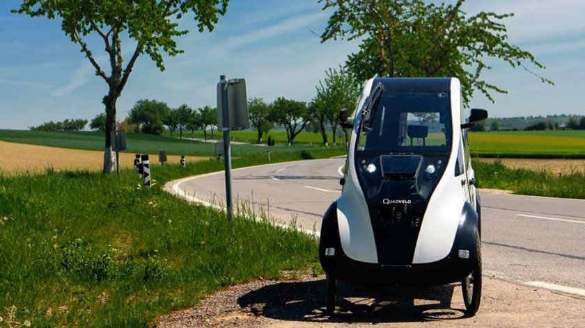 Одноместный электромобиль