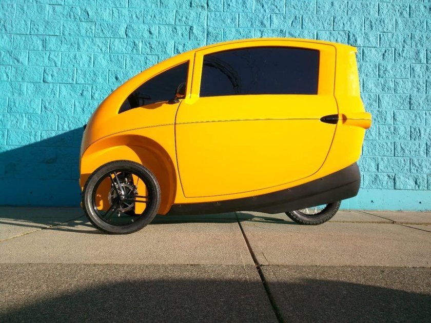 Портативный веломобиль