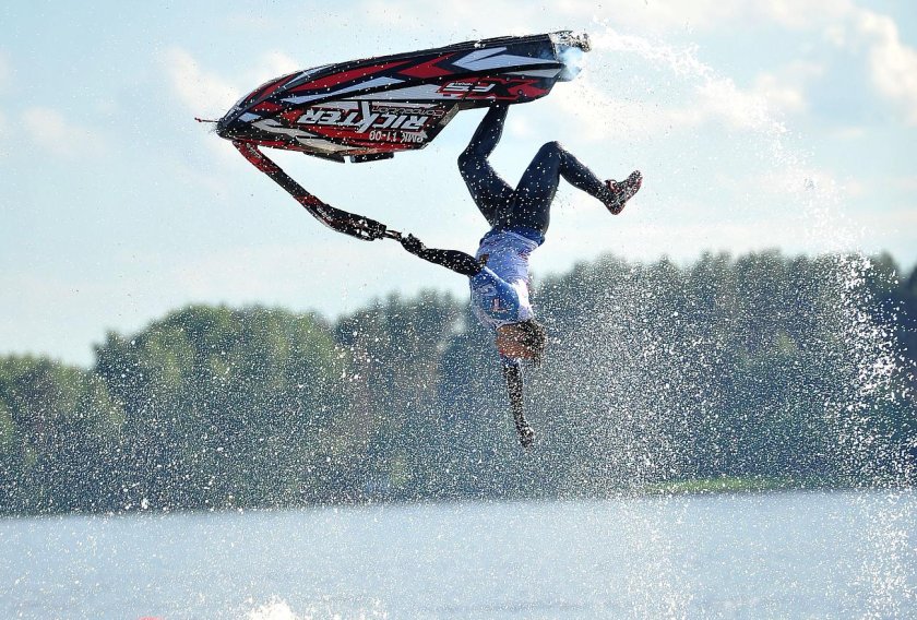 Аквабайк фристайл