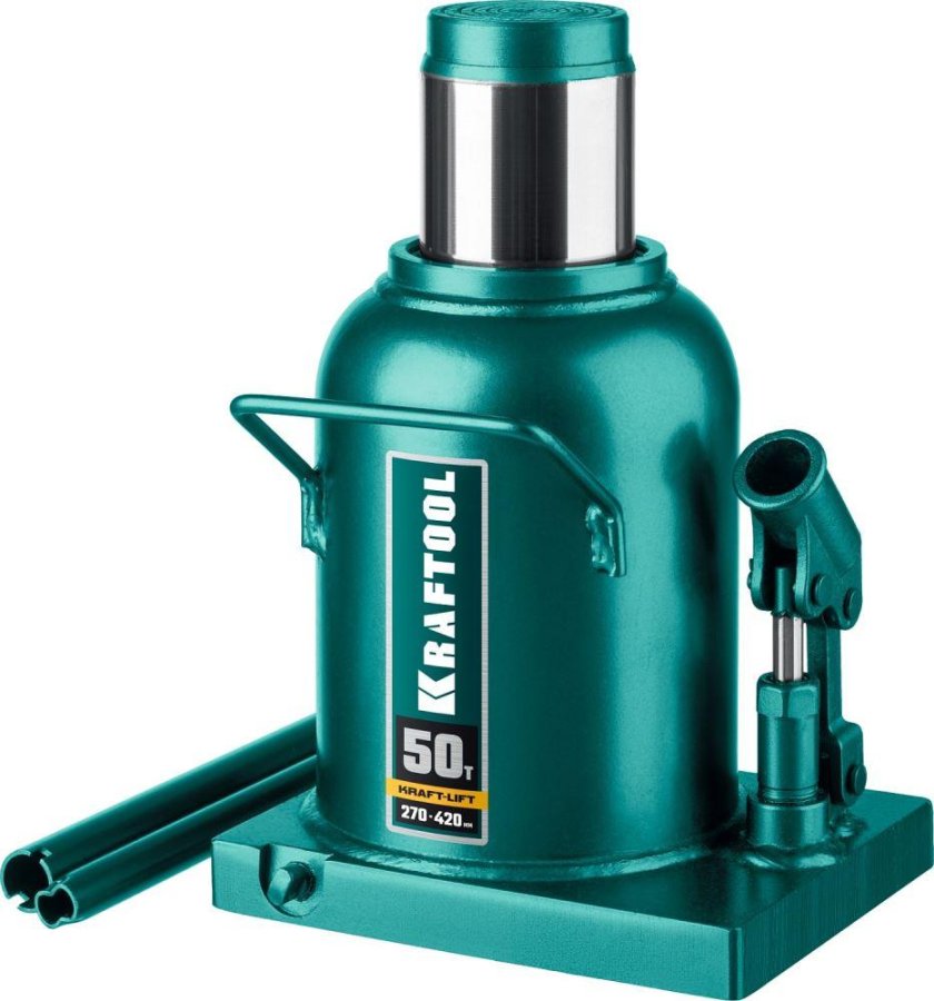 Kraftool SUV 3т 190-530мм подкатной домкрат с высоким подъемом