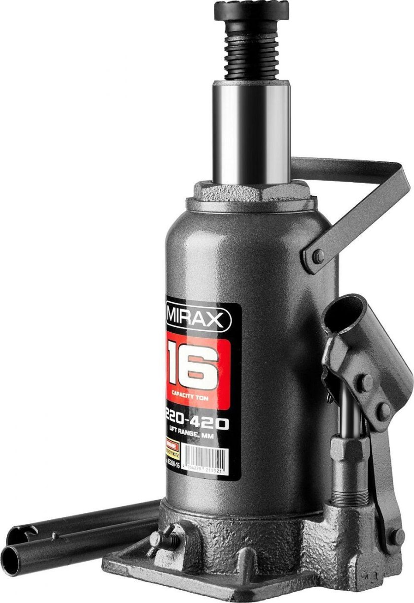 Домкрат гидравлический бутылочный Matrix 50717 3 т