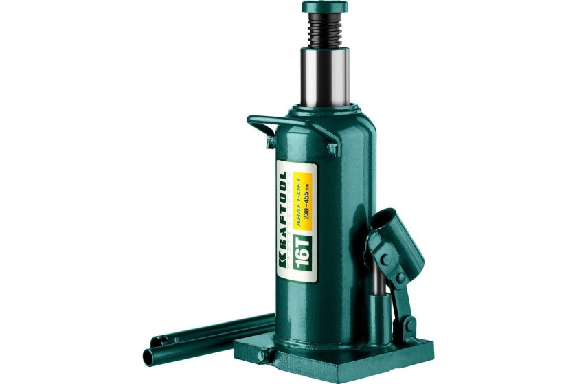 Гидравлический бутылочный домкрат kraftool