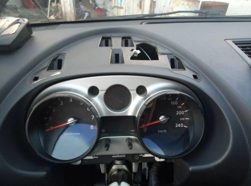 Nissan qashqai 2008 приборная