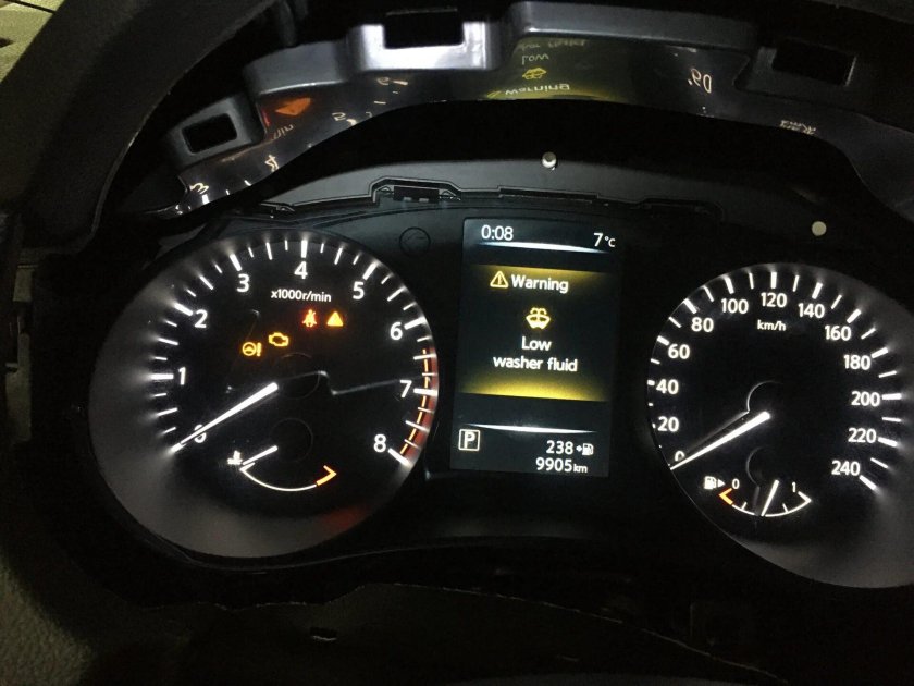 Qashqai j11 панель приборов