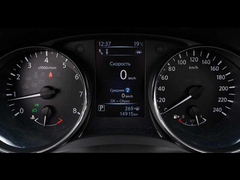 Приборка Nissan Qashqai