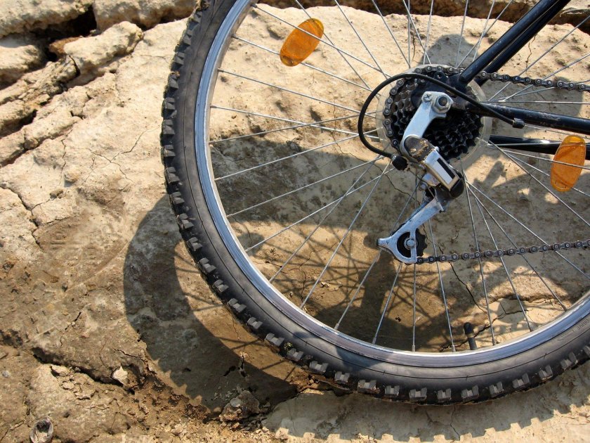 Колесо спортивного велосипеда